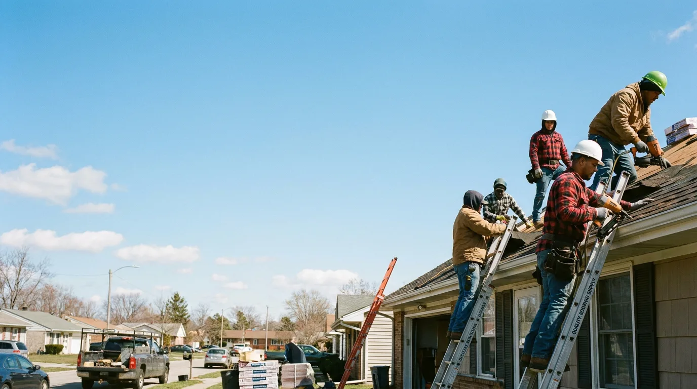 Roofing in Leaf River, IL near me